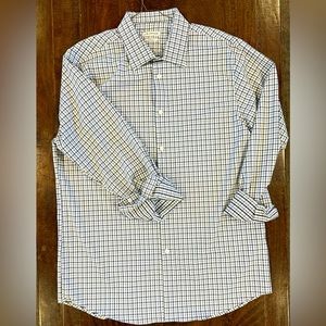 Mens Large Slim Fit Dress Shirt